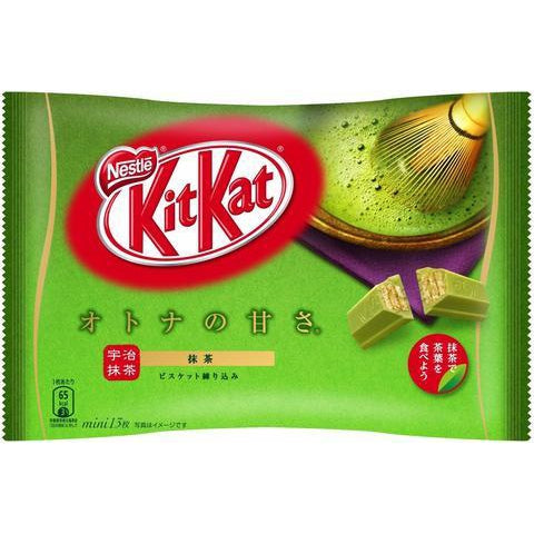 【雀巢Nestle • 奇巧Kitkat 巧克力】日本进口——原味/抹茶/浓宇治抹茶/黑巧克力/秋栗/红莓