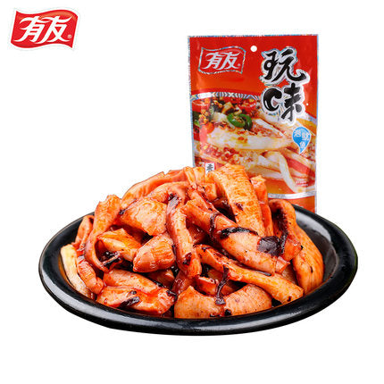 【有友 • 泡鱿鱼】90g 香辣味/孜然味/山椒味