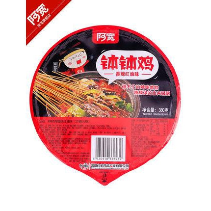 【白家 • 阿宽钵钵鸡】385g碗面 香辣红油味