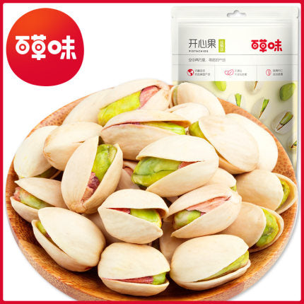 【百草味 • 开心果】100g 饱满内仁 | 淡淡咸想