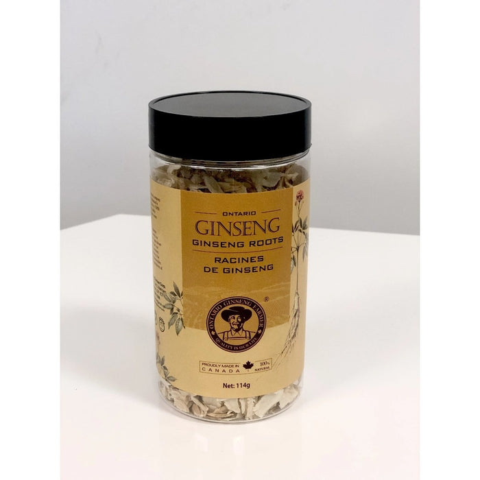 【GINSENG • 老参农牌加拿大安大略西洋参参碎】114g 罐装 加拿大特产