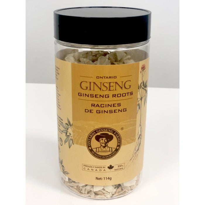 【GINSENG • 老参农牌加拿大安大略西洋参参碎】114g 罐装 加拿大特产