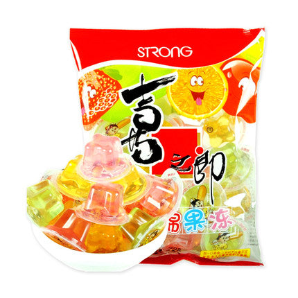 【喜之郎 • 什锦果冻】360g 3种果味 | 果香浓郁 | 0脂肪0蛋白 | 一份果冻一份幸福