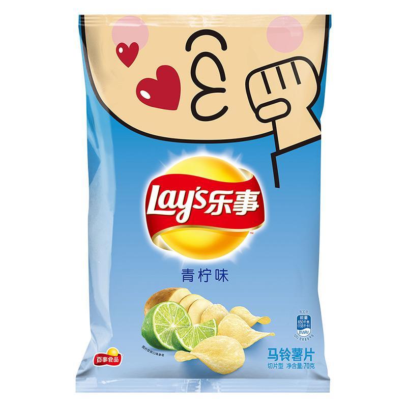 【乐事Lay's • 薯片】青柠味/黄瓜味/英雄咸蛋黄味/樱花牛乳味/岩烧海苔味/墨西哥鸡汁番茄味/德克萨斯烧烤味/意大利红烩味/飘香麻辣锅味/金黄炒蟹味