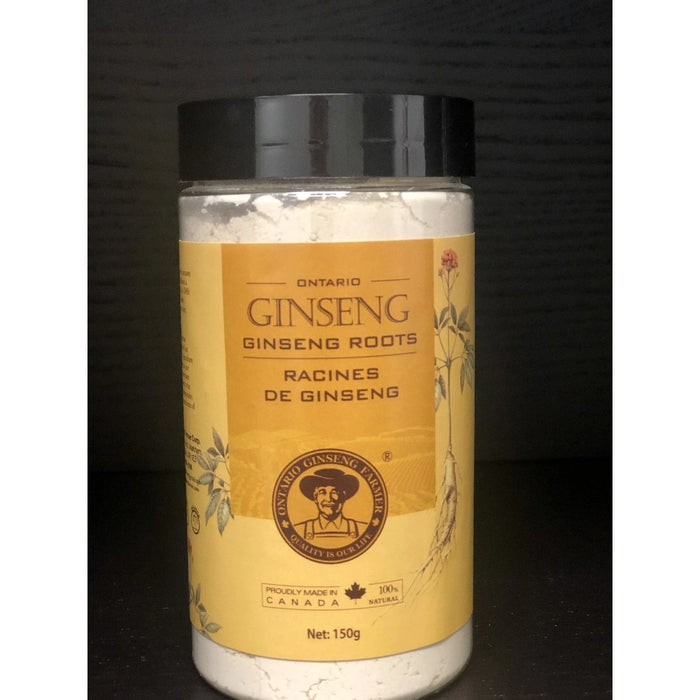 【GINSENG • 老参农牌加拿大安大略西洋参参粉】114g 罐装 加拿大特产