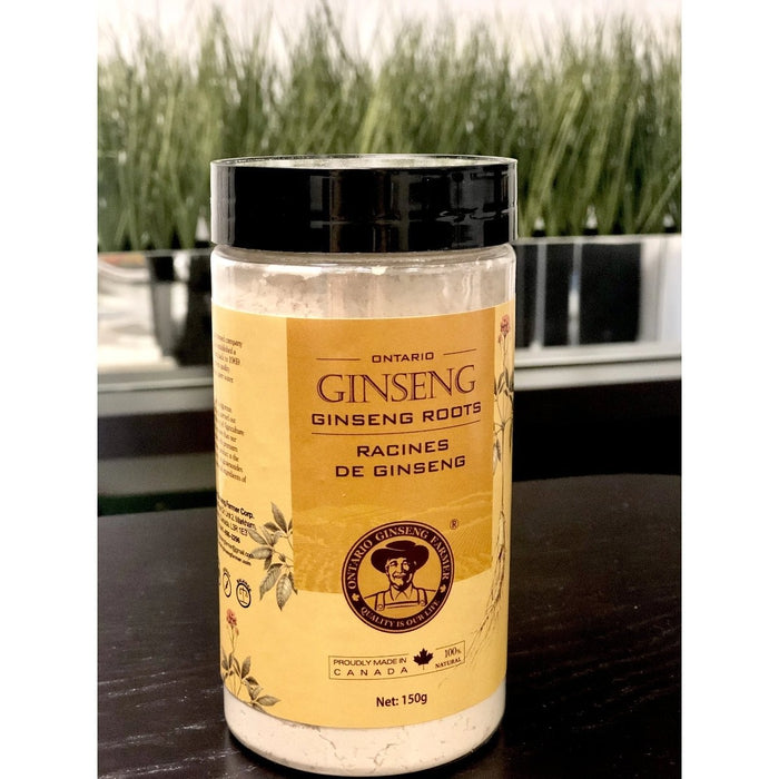 【GINSENG • 老参农牌加拿大安大略西洋参参粉】114g 罐装 加拿大特产