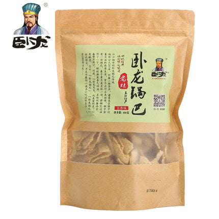 【卧龙 • 老灶卧龙锅巴】五香味100g 手工制作 | 小时候的味道 | 老灶工艺 | 每一块都吃的有滋味