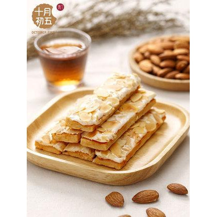 【十月初五 • 麦酥杏仁条】200g 澳门特产 甜脆香酥，意犹未尽 | 经典巴旦木仁片