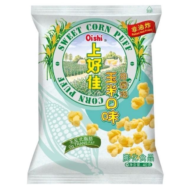 【 上好佳 • 田园泡 】40G 玉米口味