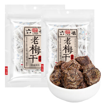 【 小梅屋 • 六味老梅干 】80G 来自广东普宁青梅之乡的软枝大粒梅