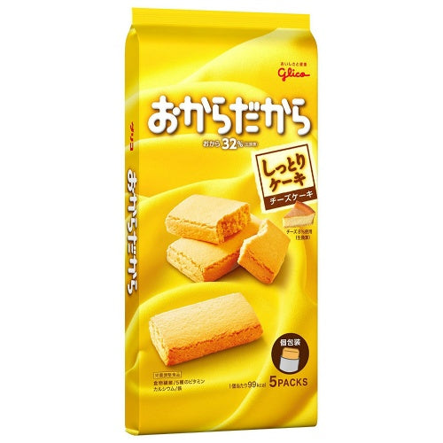 【格力高Glico • 豆乳蛋糕 】巧克力蛋糕/芝士蛋糕 高食物纤维，含有多种维生素