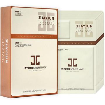 【捷俊JAYJUN • 植物干细胞紧致面膜】10片装——紧致塑颜拒绝初老肌，韩国正品，新品特惠！！