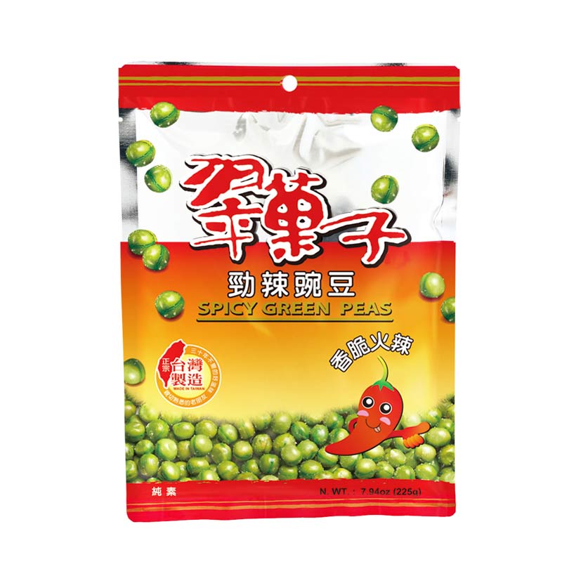 【豆之家 • 翠菓子劲辣豌豆】225g 劲爆火辣的畅快，疯狂上瘾