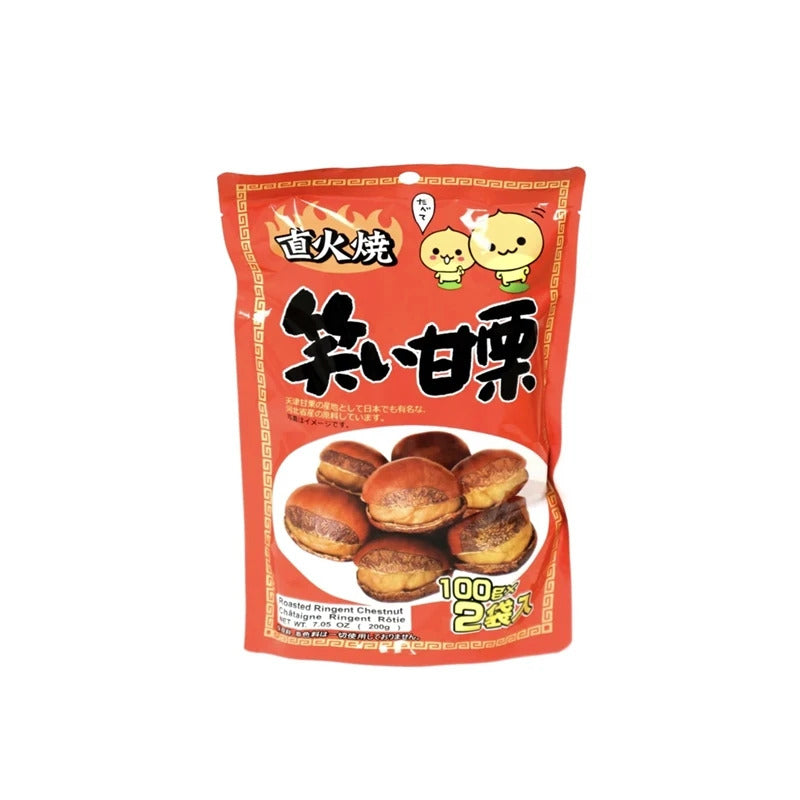 【直火烧 • 笑口甘栗】100g*2 燕山东京板栗 | 甘甜饱满 | 冷藏更好吃