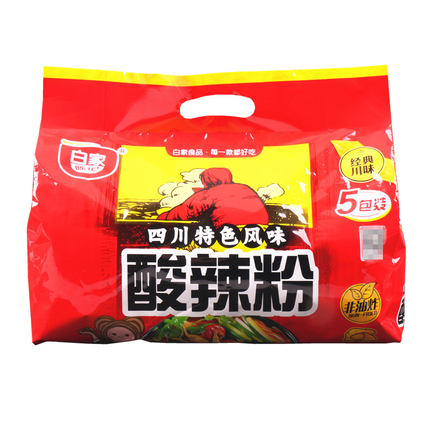 【白家 • 陈记酸辣粉】五连包525g 四川特色风味