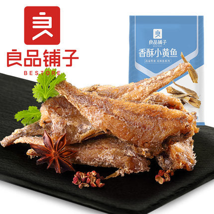 【良品铺子 • 香酥小黄鱼】188g 香酥入骨知不知 | 来自北纬27度的新派海味