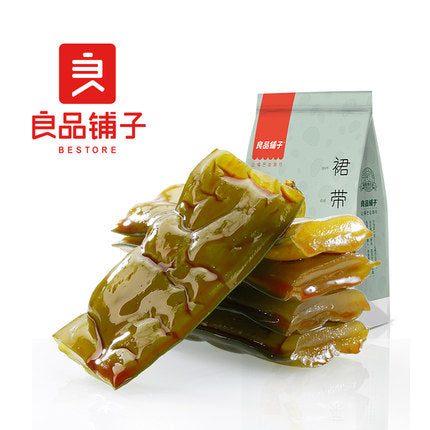 【良品铺子 • 裙带菜】香辣味160g 选用大连金石滩海域裙带菜 | 35min高温杀菌 | 13道工艺磨练