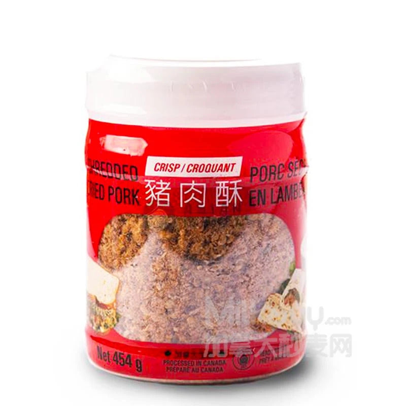 【狮牌 • 猪肉酥】454g 加拿大生产 | 柔软酥松 | 绵而不腻 | 味鲜香浓 | 入口即化