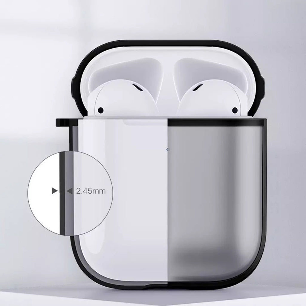 【Wiz唯智生活 • Airpods耳机磨砂保护壳】Airpods/Airpods Pro可用 | 暗黑/暗绿双色可选 | 精准孔位 | 支持无线充电