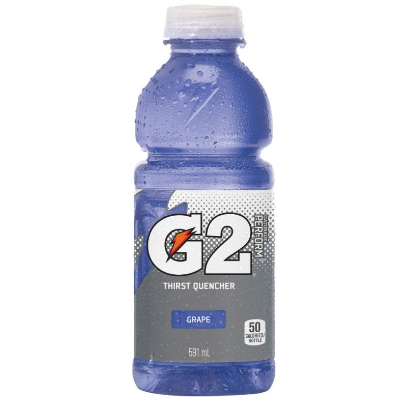 【Gatorade佳得乐 • G2运动饮料】591ml 葡萄味/混合水果味/橙子味/蓝莓石榴味