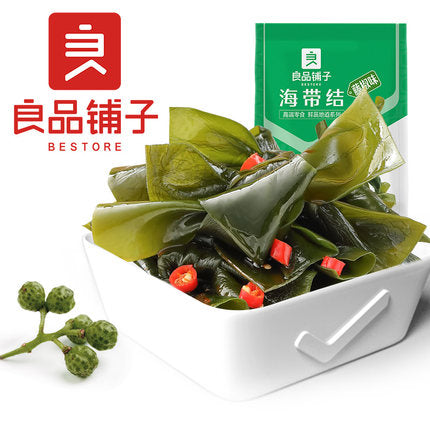 【良品铺子 • 海带结】150g 香辣味/藤椒味 开袋即食 | 下饭菜