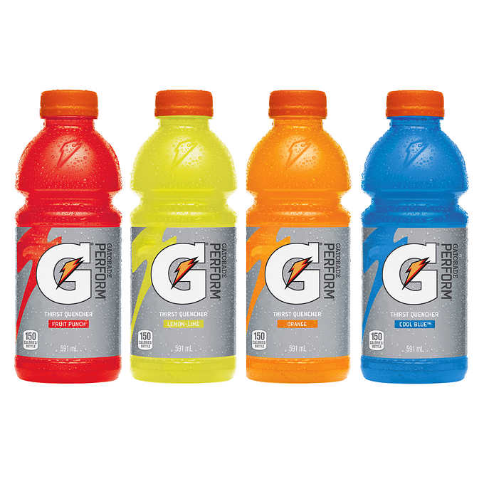 【Gatorade佳得乐 • Perform运动饮料】591ml 柠檬味/混合水果味/橙子味/Cold Blue