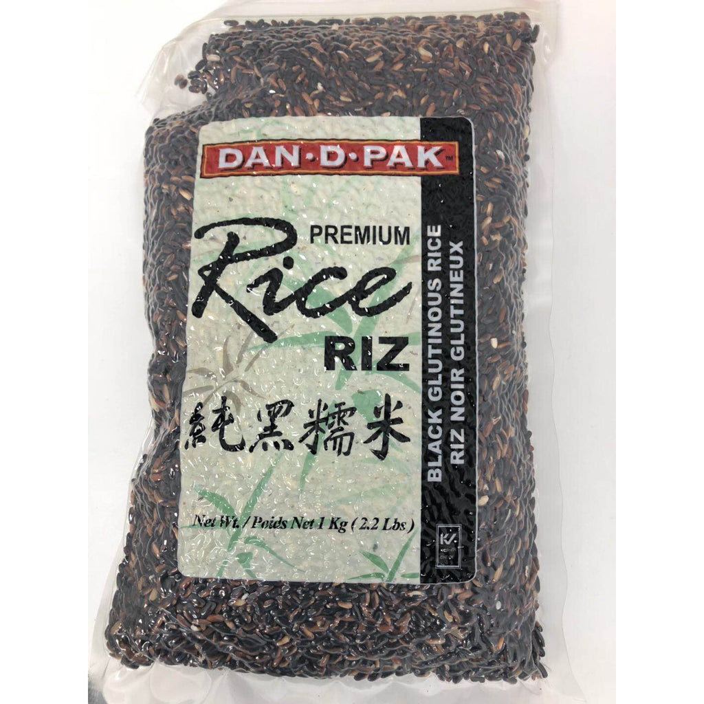 【丹帝牌Dan-D-Pak • 纯黑糯米】1kg 密封条包装