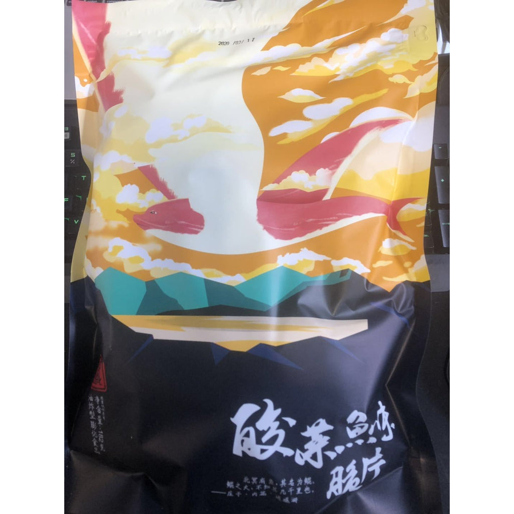 【禛香 • 酸菜鱼脆片】182g 北冥有鱼，其名为鲲