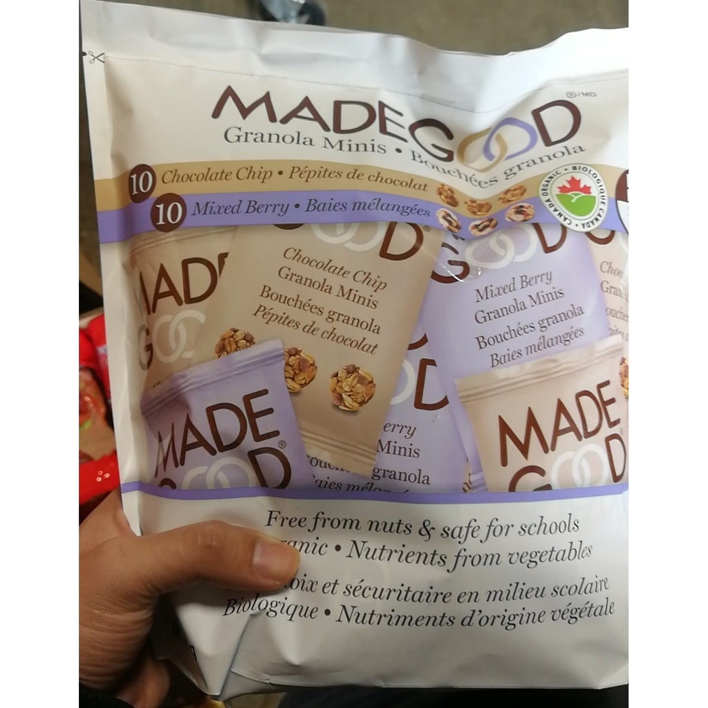 【Made Good • 全麦谷物球】(10包巧克力味+10包混合莓果味 * 24g)