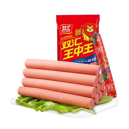 【特惠组合 • 王中王火腿肠8*30g + 康师傅好滋味五连包(口味可选)】火腿肠与泡面更配哦