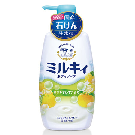 【Cow牛乳石碱 •  牛奶沐浴露】550ml 泡沫丰富｜丝滑润泽｜洗出牛奶肌