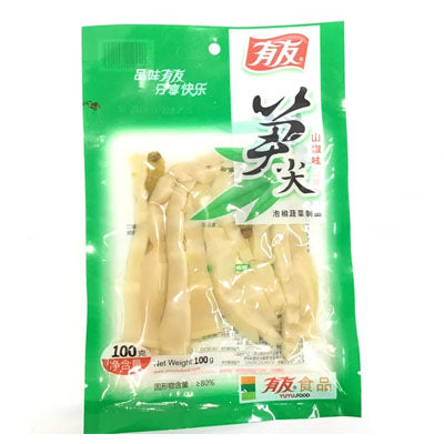 【有友 • 笋尖】100g 泡椒味/山椒味 鲜 | 香 | 脆 | 爽