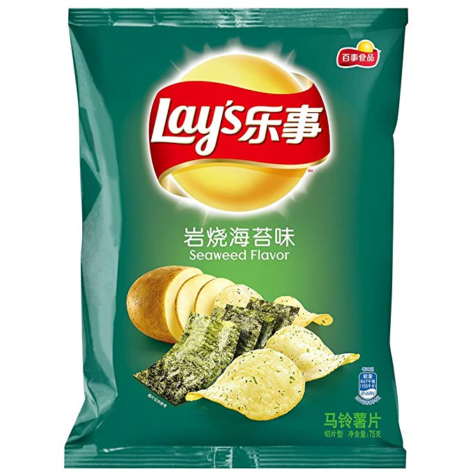 【乐事Lay's • 薯片】青柠味/黄瓜味/英雄咸蛋黄味/樱花牛乳味/岩烧海苔味/墨西哥鸡汁番茄味/德克萨斯烧烤味/意大利红烩味/飘香麻辣锅味/金黄炒蟹味