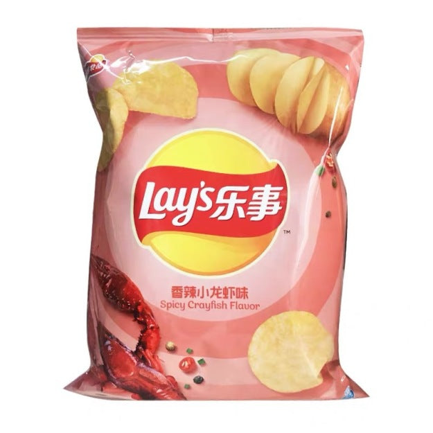 【乐事Lay's • 薯片】青柠味/黄瓜味/英雄咸蛋黄味/樱花牛乳味/岩烧海苔味/墨西哥鸡汁番茄味/德克萨斯烧烤味/意大利红烩味/飘香麻辣锅味/金黄炒蟹味